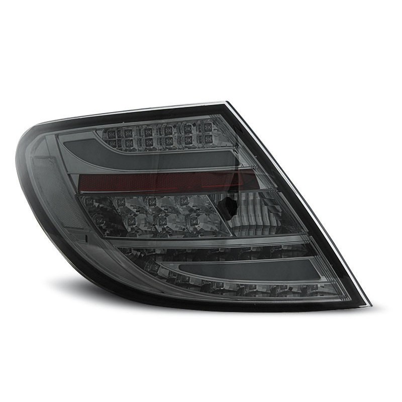 Mercedes C-klasa Sedan (W204) smoked black LED BAR - DIODOWE LDME70