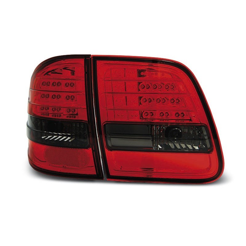 Mercedes E-klasa Kombi  (W210) red/black LED - DIODOWE  LDME90