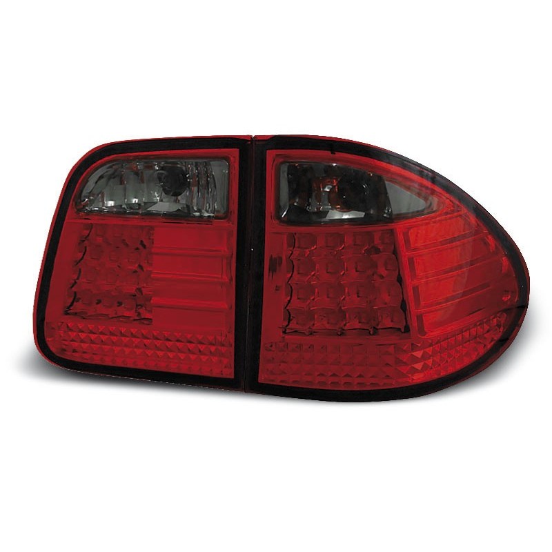 Mercedes E-klasa Kombi (W210) red/black LED - DIODOWE LDME11