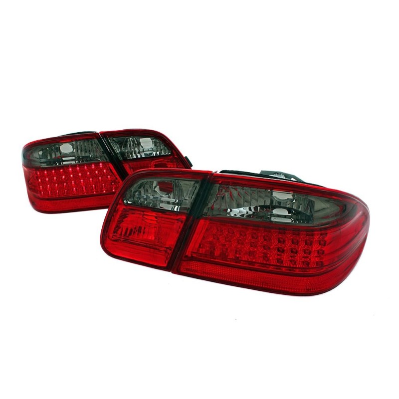Mercedes E-klasa Sedan (W210) red / black LED - DIODOWE  LDME29