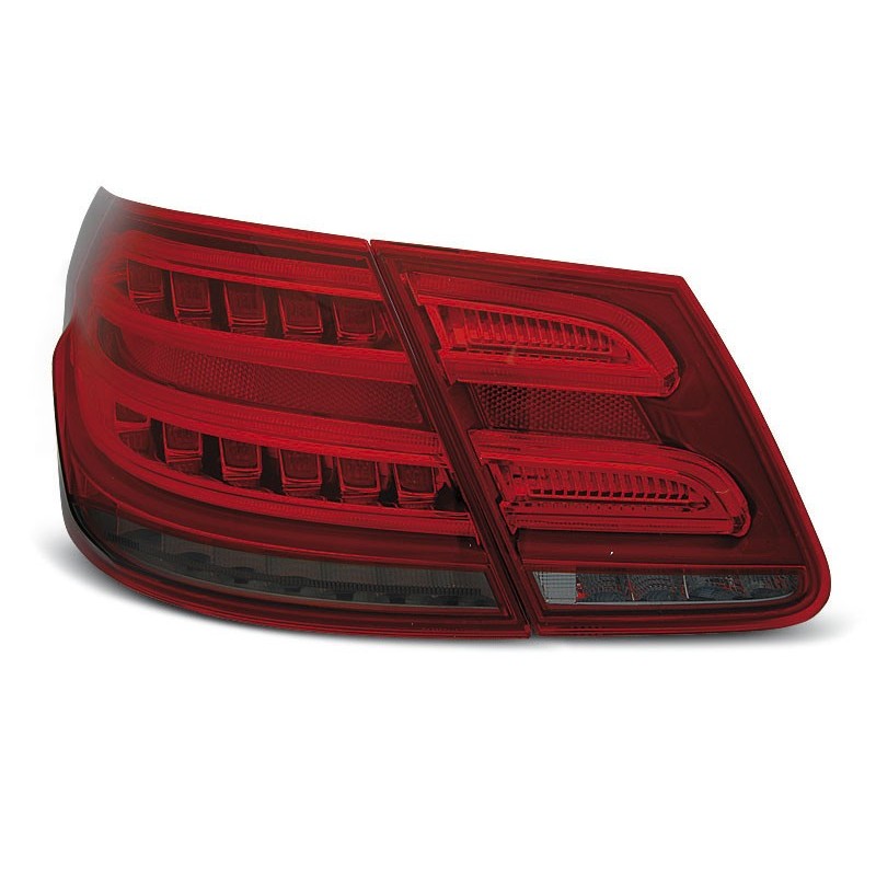 Mercedes E-klasa Sedan (W212) smoked red LED BAR - DIODOWE  LDME98