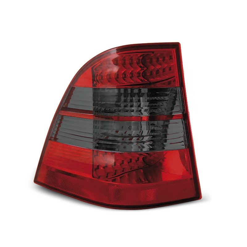 Mercedes M-klasa (W163) clear Red / Black LED DIODOWE LDME05