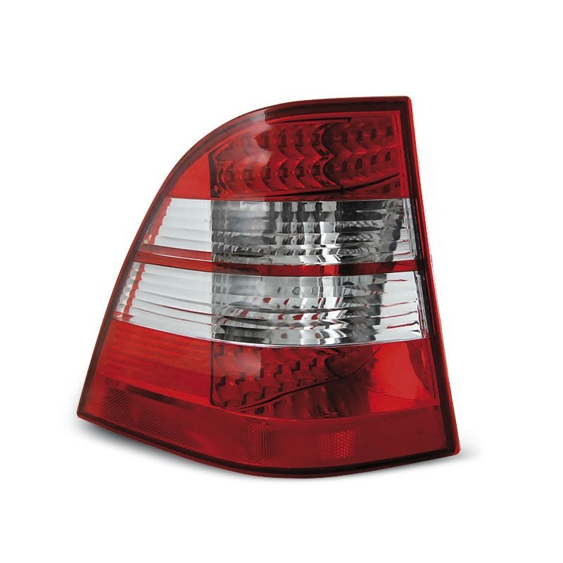Mercedes M-klasa (W163) clear Red / White LED DIODOWE LDME04