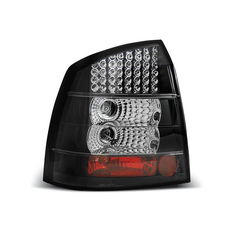 Opel Astra G 3/5d - clearglass LED Black - diodowe LDOP07