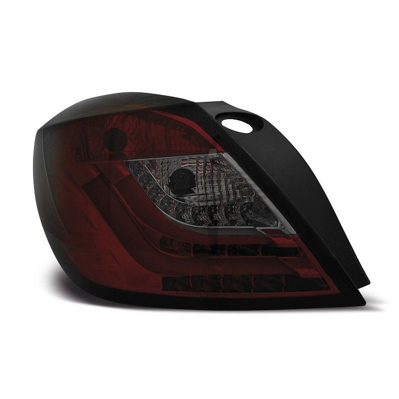 Opel Astra H 3d GTC - SMOKED RED LED BAR  - diodowe  LDOP49
