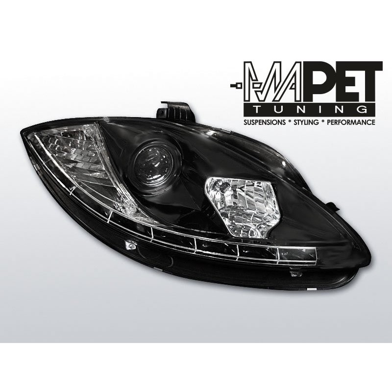 Seat Leon 05-09 BLACK LED diodowe LPSE10