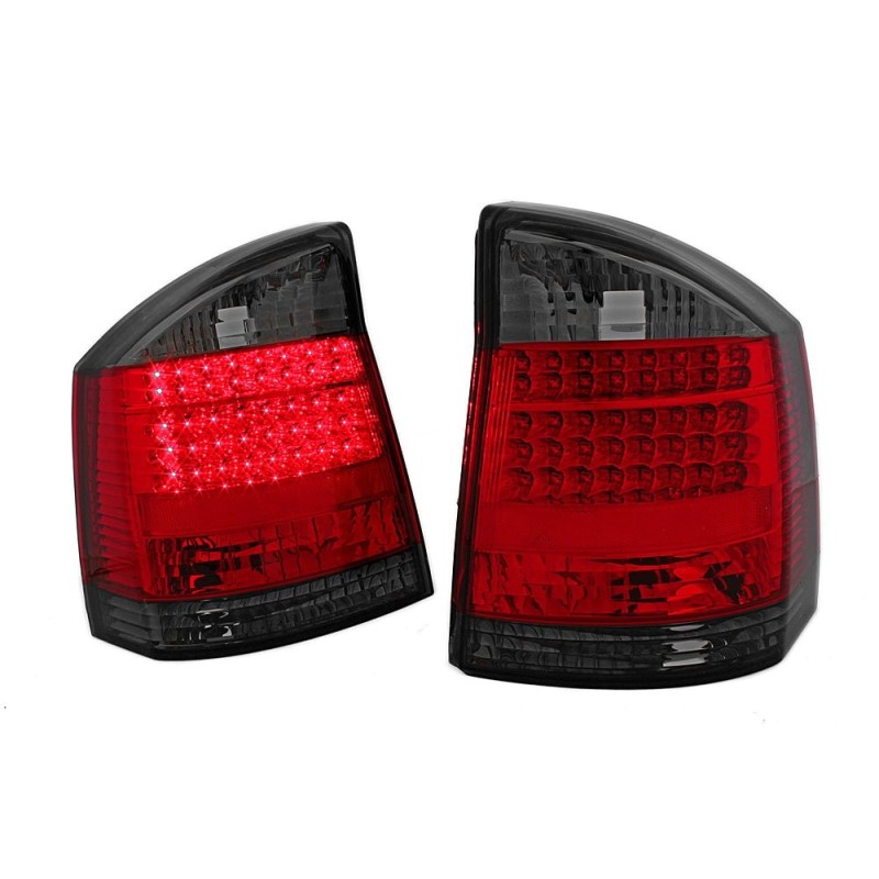 Opel Vectra C - clear LED red/black - diodowe  LDOP26