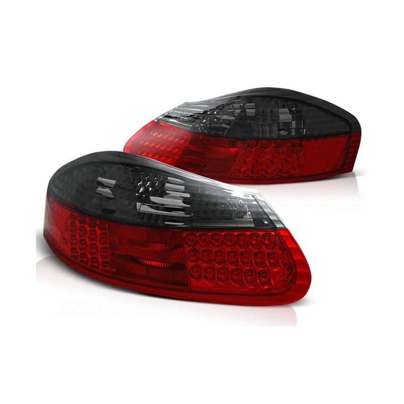 Porsche Boxster - Red / Black LED - diodowe  LDPO06