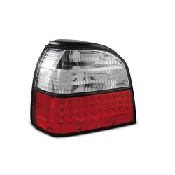 VW Golf 3  - clearglass RED...