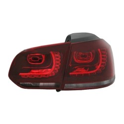 VW Golf 6 RED / WHITE LED...