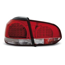 VW Golf 6 RED / WHITE LED...