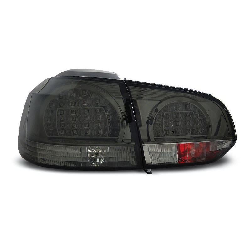 VW Golf 6 RED / WHITE LED czerwono białe diodowe  LDVWB7 DEPO
