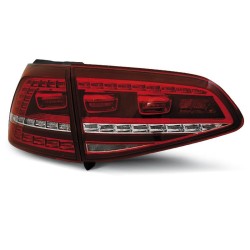 VW Golf 7 - Red / White LED...