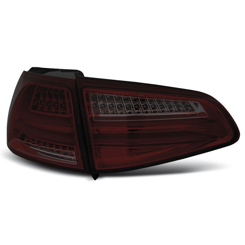 VW Golf 7 - Smoked Red LED BAR NEON - DIODOWE  LDVWG5