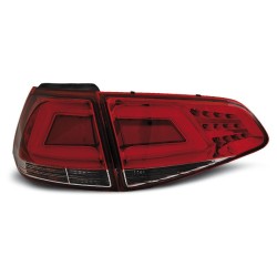 VW Golf 7 RED / WHITE LED...