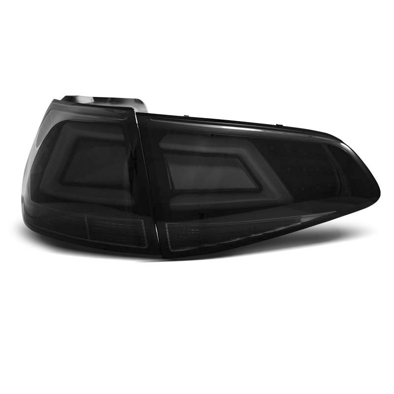 VW Golf 7 SMOKED BLACK LED BAR czarne dymione diodowe  LDVW03
