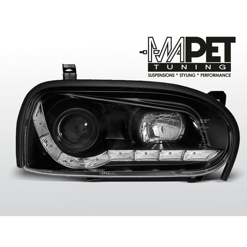 VW Golf 3 91-97 diodowe BLACK LED - LPVW43