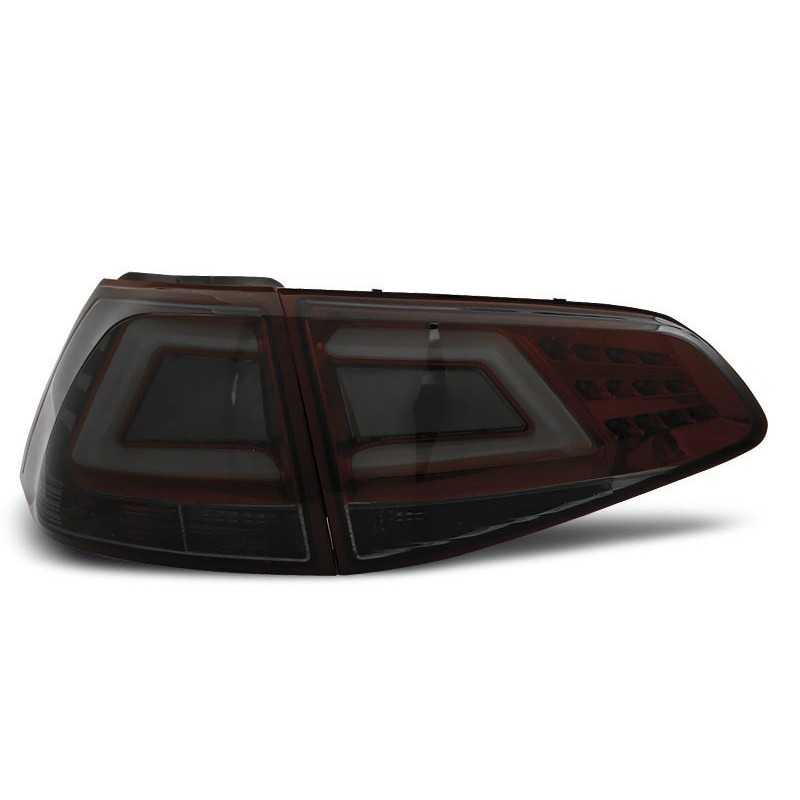 VW Golf 7 SMOKED RED LED BAR czerwone dymione diodowe  LDVW07