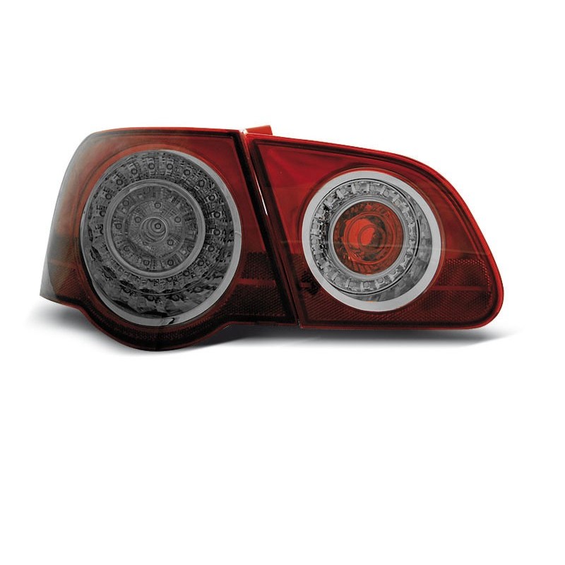 VW Passat B6 Sedan - LED RED SMOKE - diodowe LDVW73