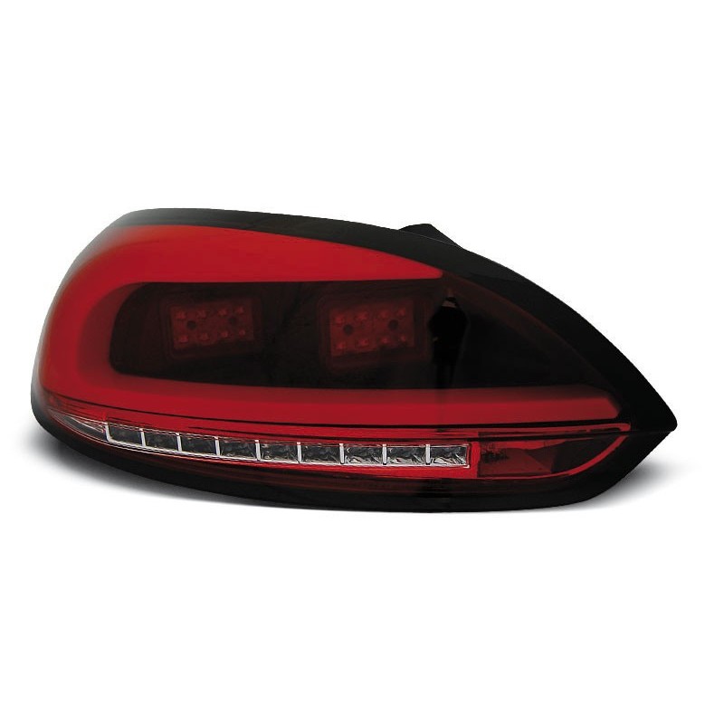 VW Scirocco III   RED / WHITE LED BAR czerwono białe diodowe  LDVWC1