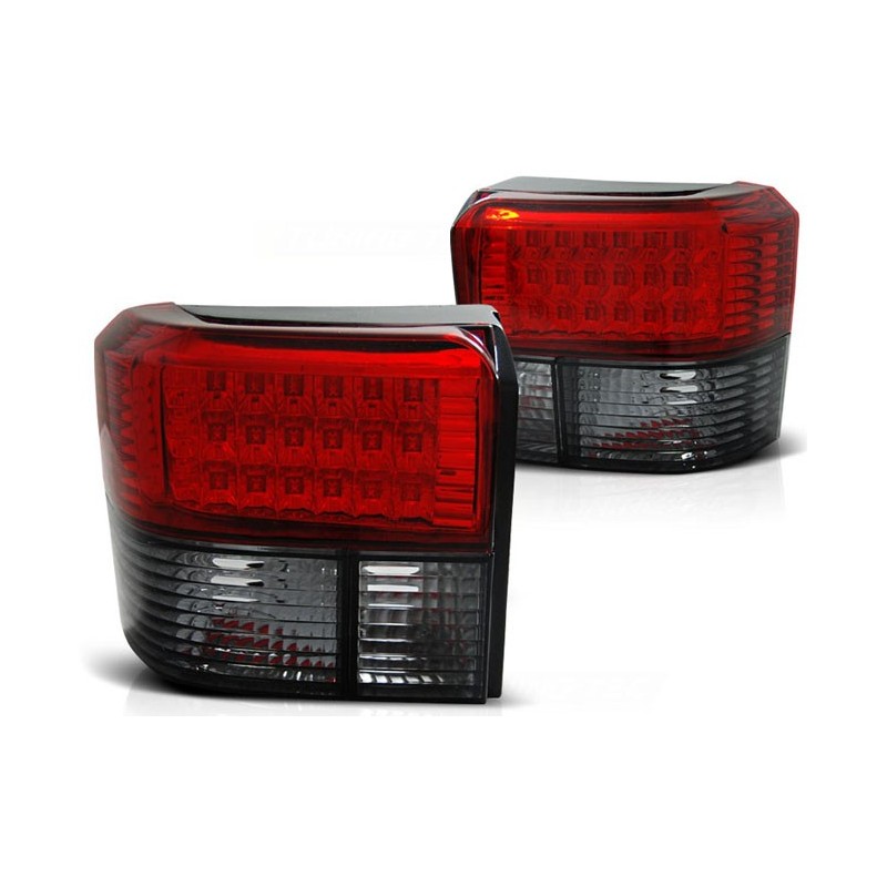 VW T4 Caravelle / Multivan / Transporter  LED RED BLACK diodowe LDVW57
