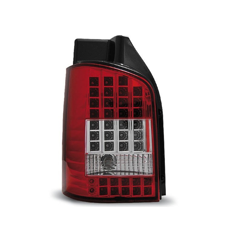 VW T5 Caravelle / Multivan 2003- LED RED WHITE diodowe LDVW44 KLAPA