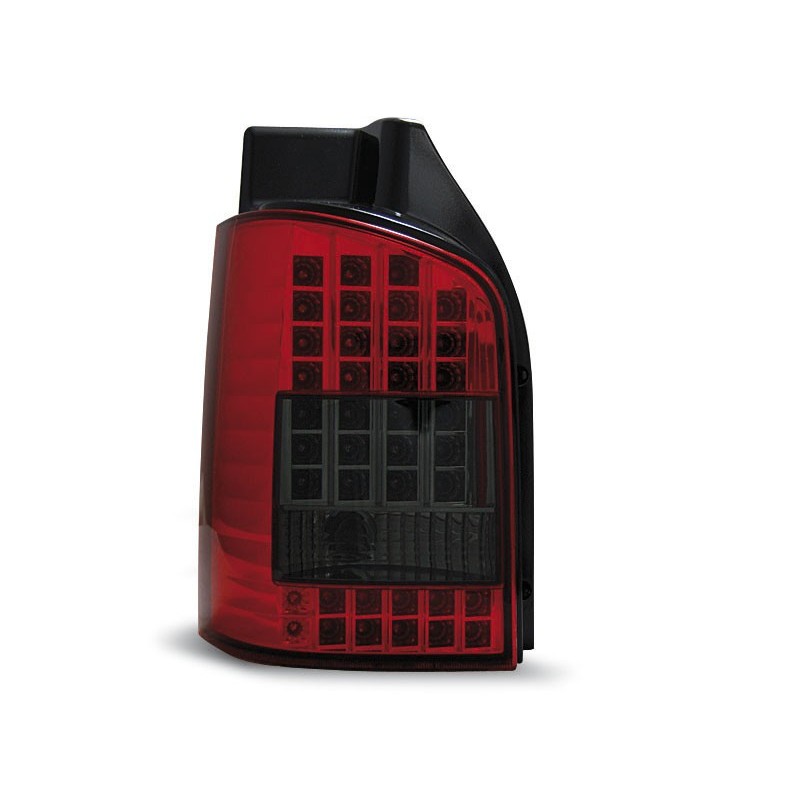 VW T5 Caravelle / Multivan 2003- LED RED / BLACK diodowe LDVW45