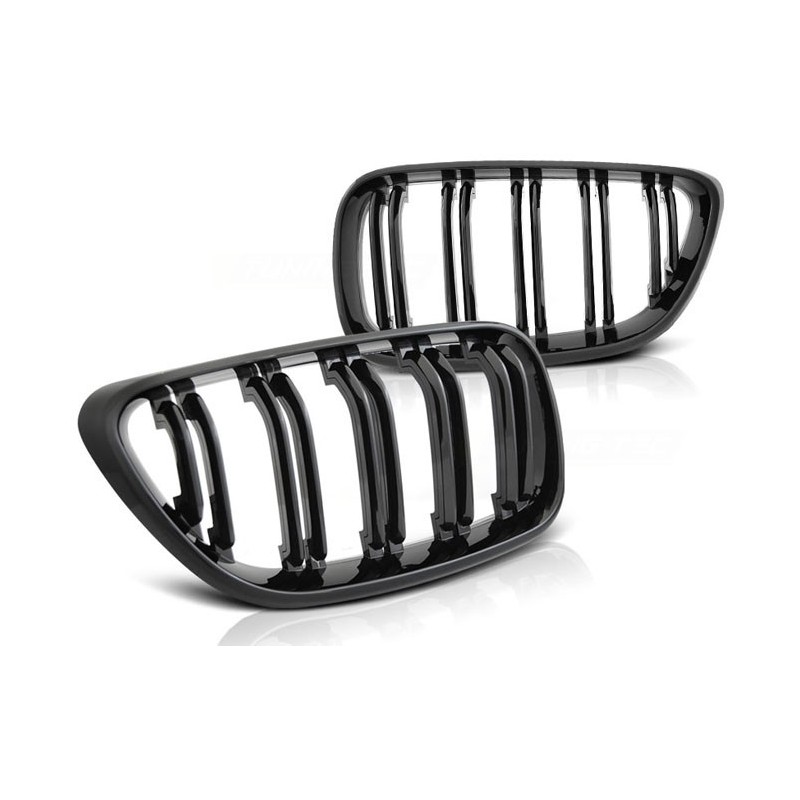 GRILL Nerki BMW F22 / F23  13-  M2 look  Czarny Połysk  GRBM84