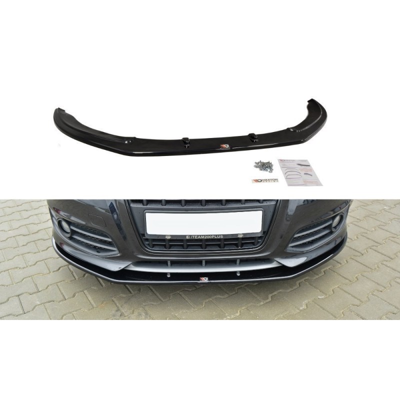 Przedni Splitter / dokładka ABS (ver.2)- AUDI S3 8P FL 2009-