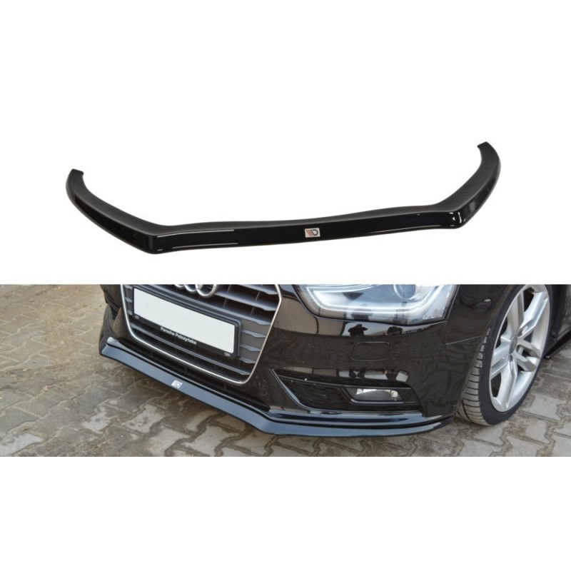 Przedni Splitter / dokładka (v.2) - Audi A4 B8 Facelift