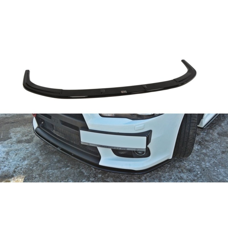 Przedni Splitter / dokładka ABS (ver.2) - Mitsubishi Lancer Evo X
