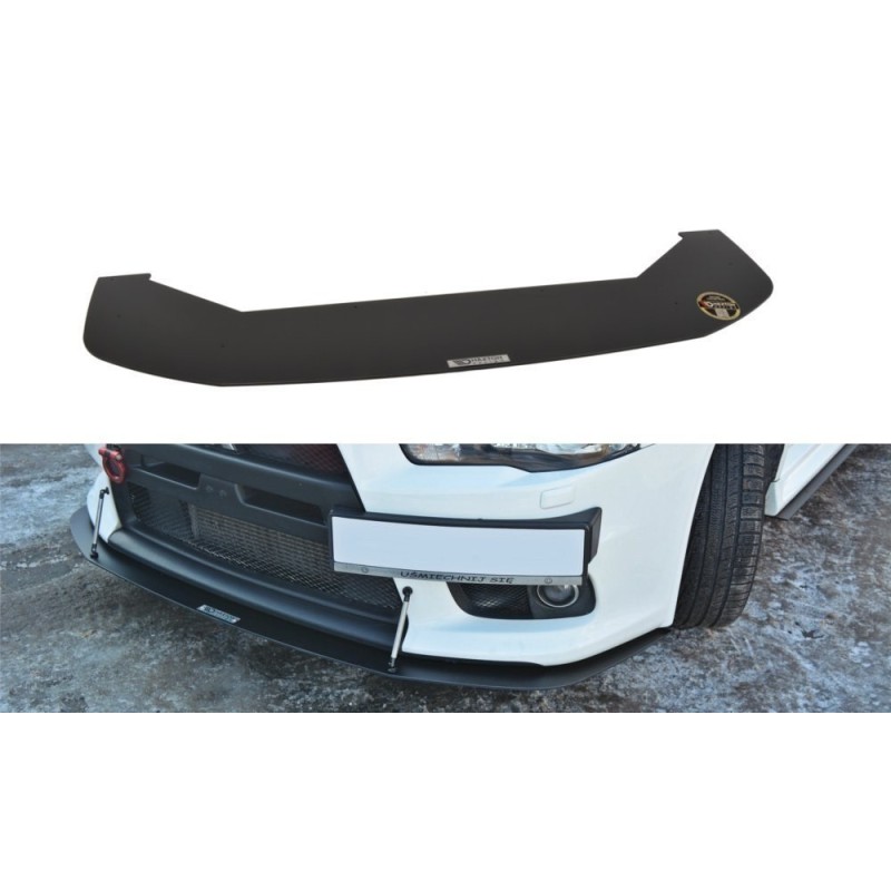 Przedni Splitter / dokładka (ver.4) - Mitsubishi Lancer Evo X