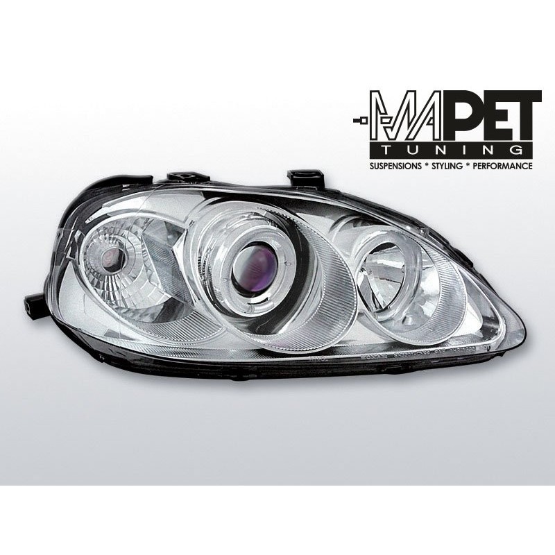 Honda Civic 99-01 Angel Eyes CHROM soczewka ringi LPHO06