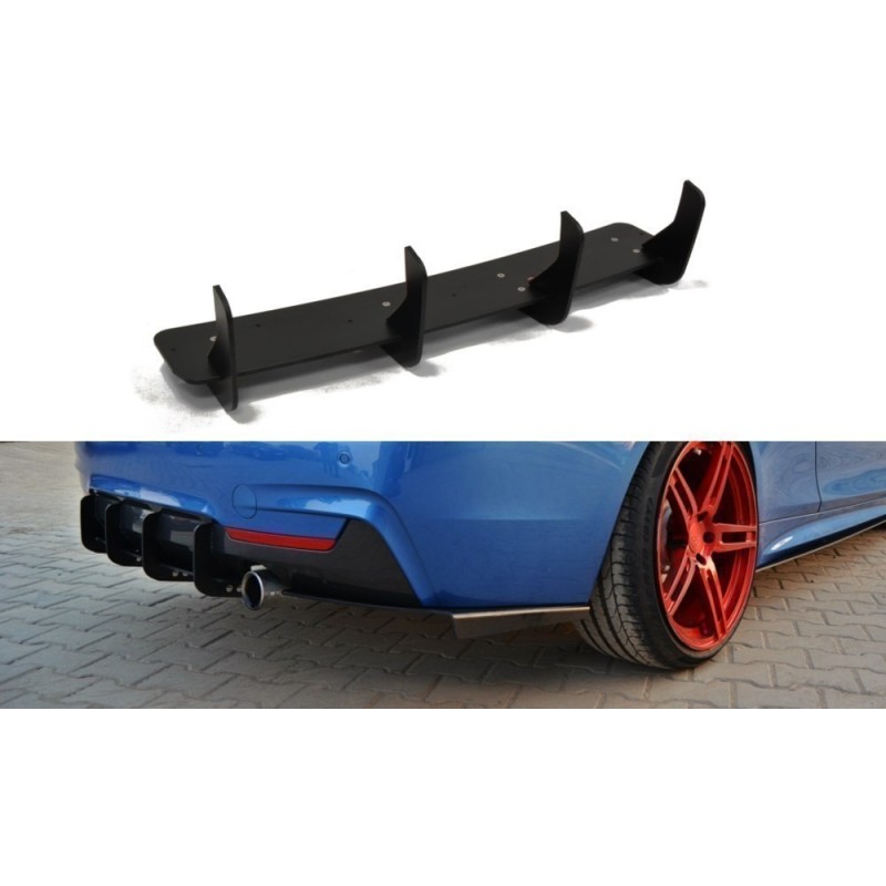 Dyfuzor RACE Tylnego Zderzaka ABS - BMW 4 F32 M-pakiet