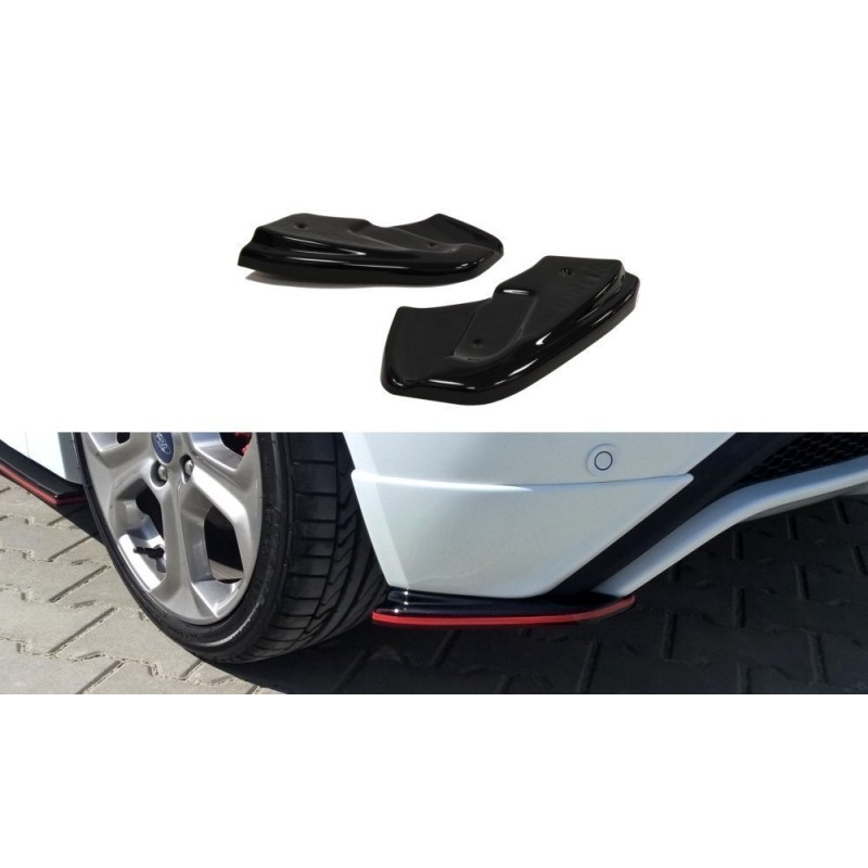 Splittery Boczne Tylnego Zderzaka ABS - Ford Fiesta mk7 ST / STLINE / ZETEC - FL
