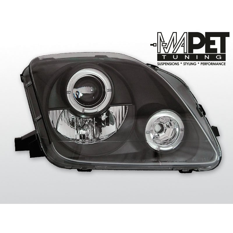 Honda Prelude 97-01 Angel Eyes BLACK soczewki ringi LPHO24