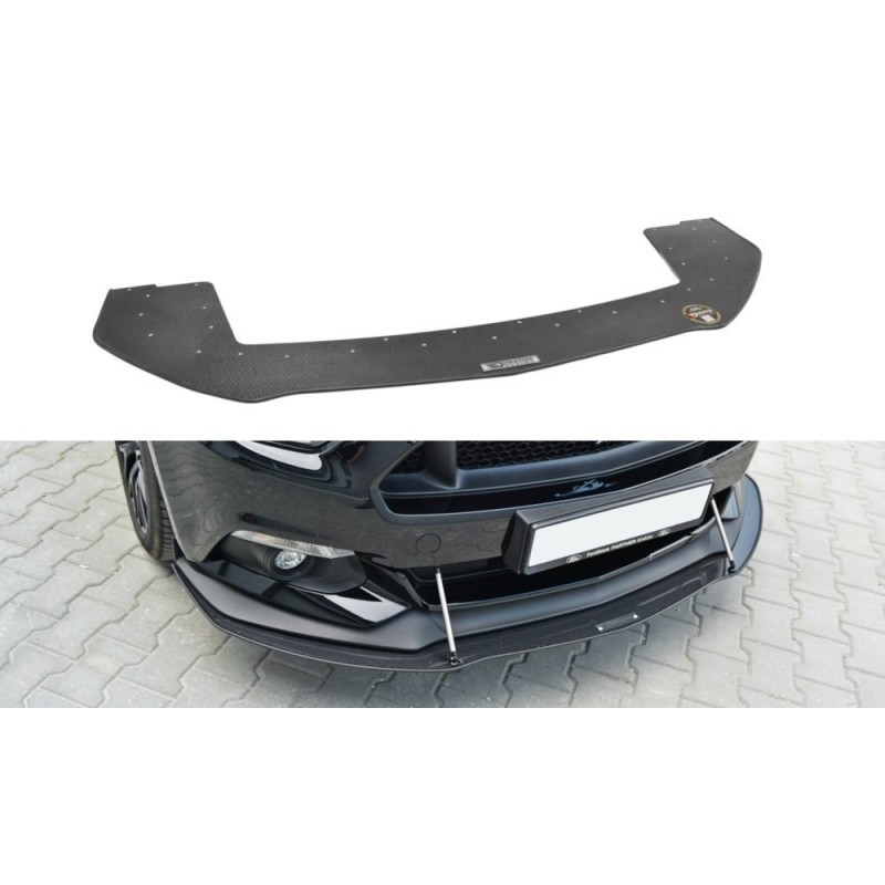 Splitter RACE Przedniego Zderzaka - Ford Mustang MK6 GT 2014-