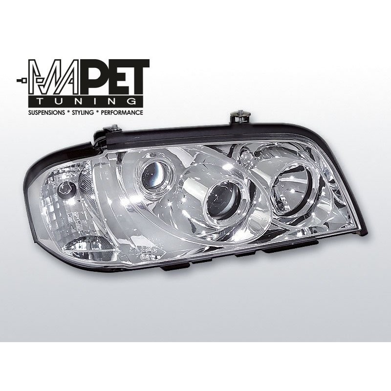 Mercedes C-klasa W202 clear CHROM soczewka LPME10