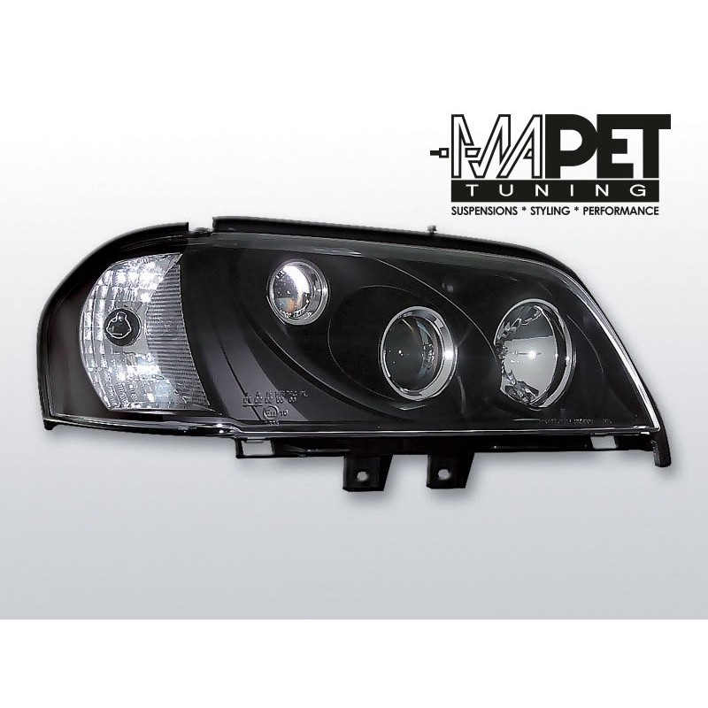 Mercedes C-klasa W202 clear BLACK soczewka LPME11