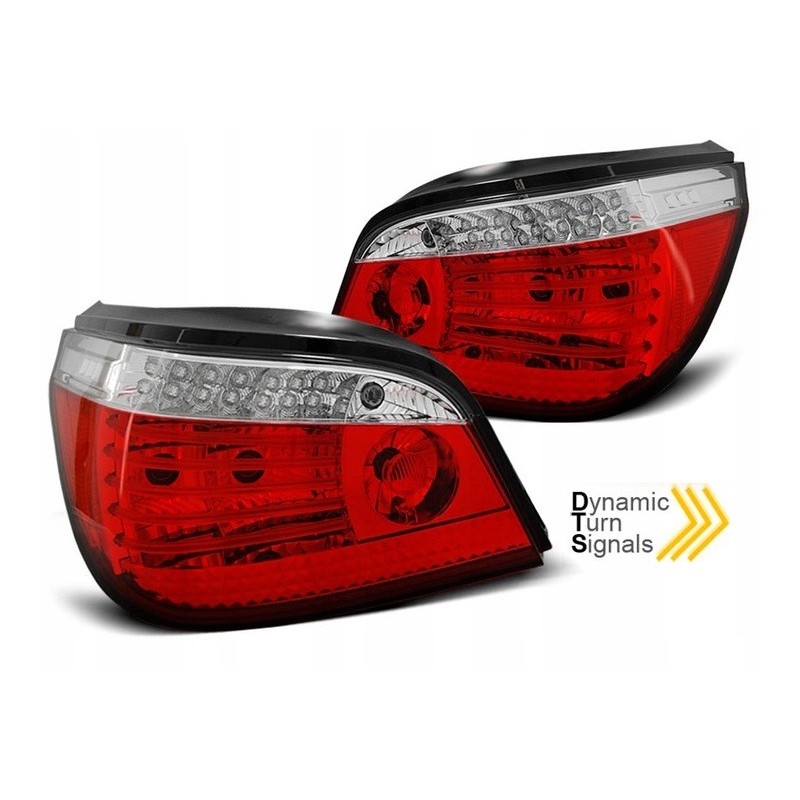 BMW E60 03-07 Red/White Led BAR  Diodowe Dynamiczne LDBMG2