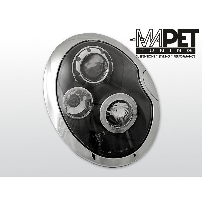 Mini Cooper 01-06 Angel Eyes BLACK soczewki ringi LPMC02