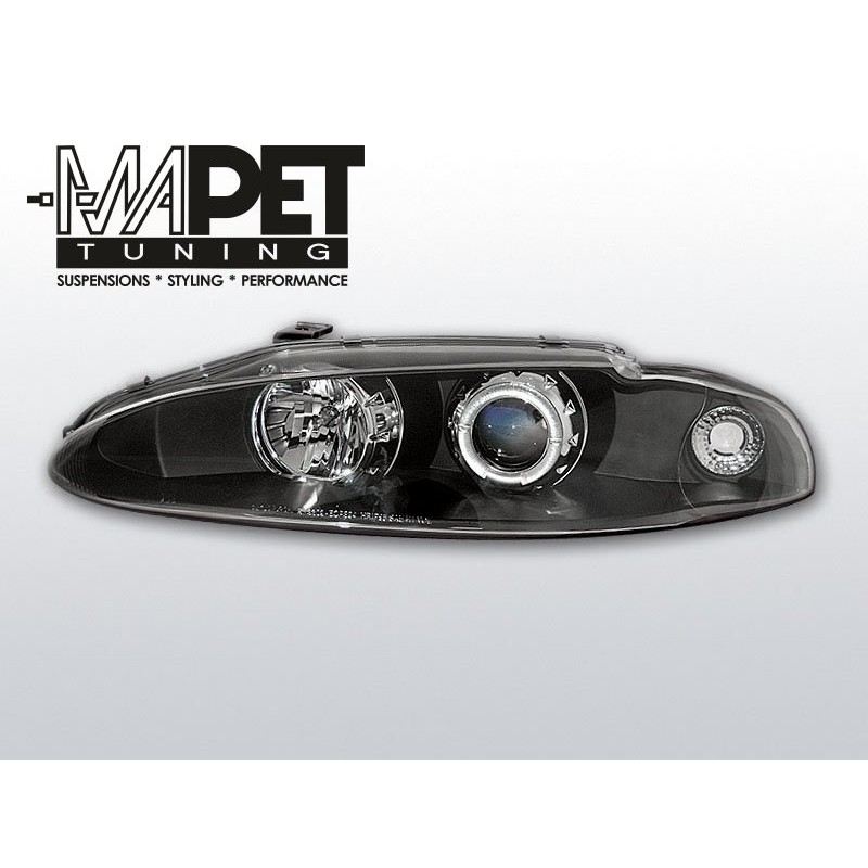 Mitsubishi Eclipse 95-96 Angel Eyes BLACK soczewka ringi LPMI02