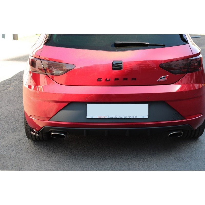 Splittery Boczne Tylnego Zderzaka ABS - Seat Leon 3 Cupra Facelift