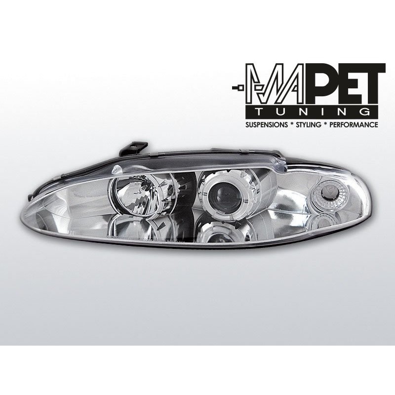 Mitsubishi Eclipse 95-96 Angel Eyes CHROM soczewka ringi LPMI01
