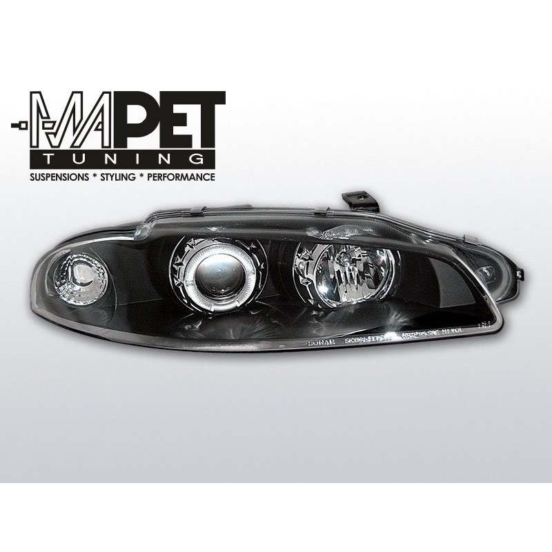 Mitsubishi Eclipse 97-98 Angel Eyes BLACK soczewka ringi LPMI04