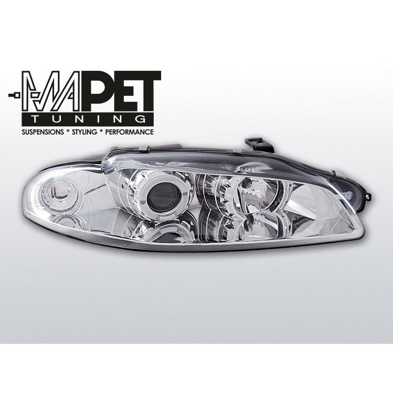 Mitsubishi Eclipse 97-98 Angel Eyes CHROM soczewka ringi LPMI03