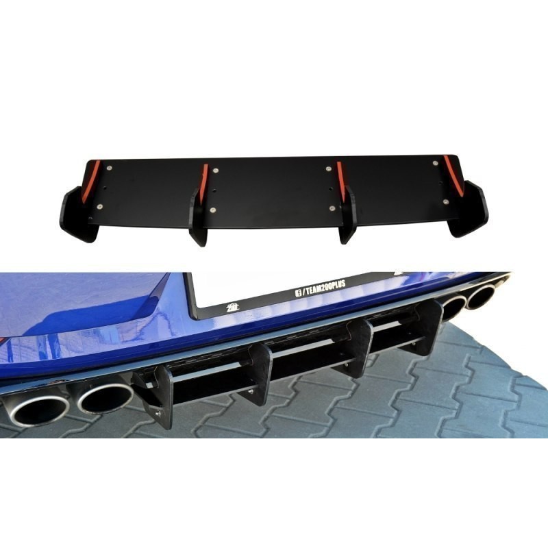 Dyfuzor Tylnego Zderzaka RACE ABS -  VW Golf VII R FL 2012 -