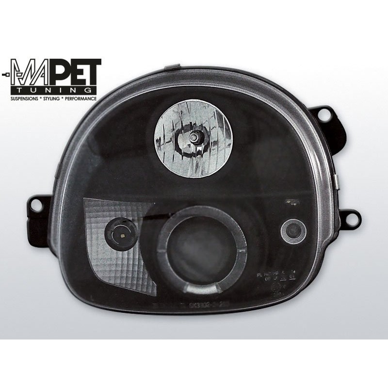 Renault Twingo 93-98 clear Angel Eyes BLACK ringi LPRE04