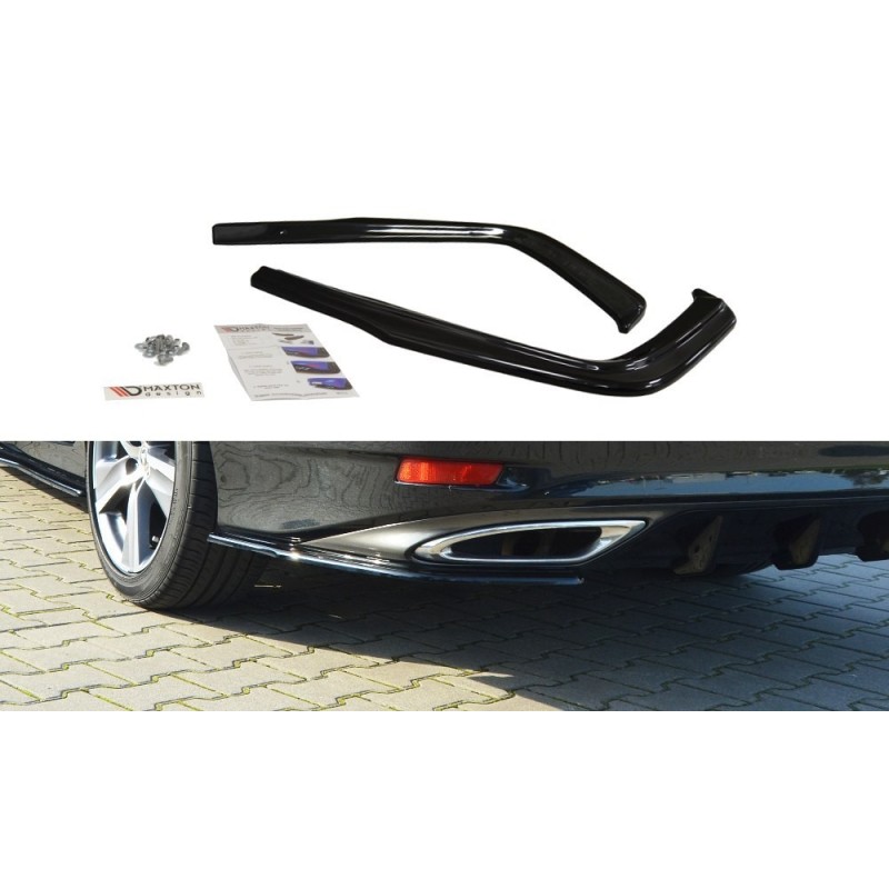 Splittery Boczne Tylnego Zderzaka ABS - Lexus GS Mk4 Facelift T