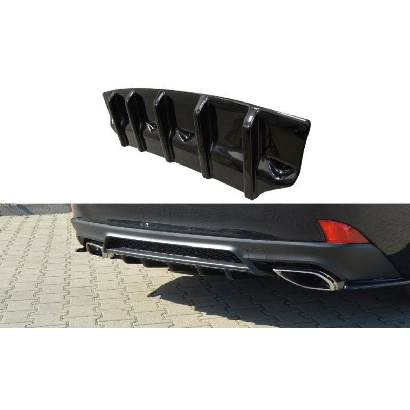 Dyfuzor Tylnego Zderzaka ABS - Lexus IS Mk3 Facelift T